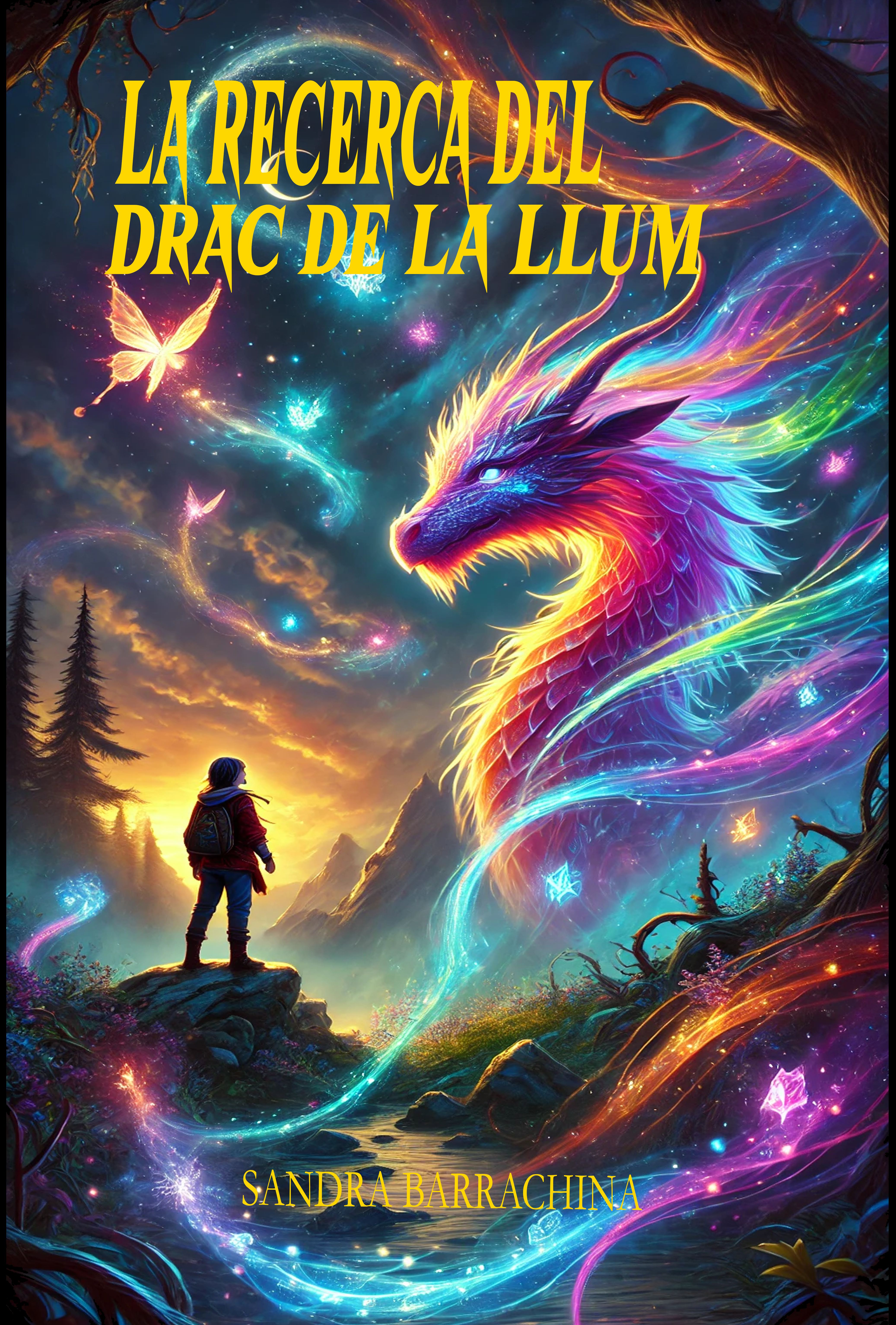 Portada de La recerca del drac de la llum